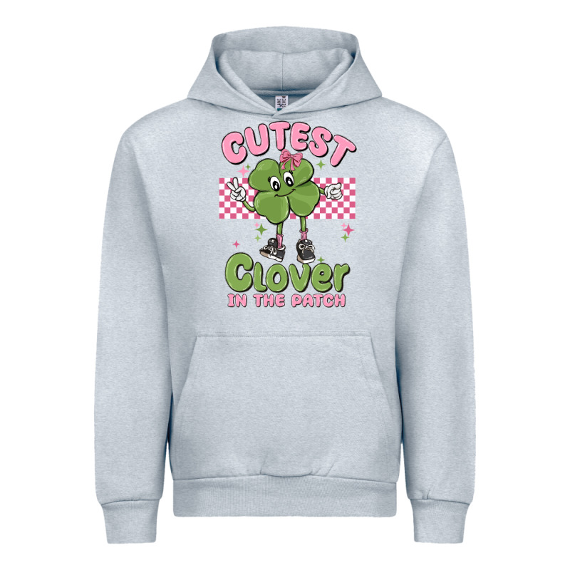 Cutest Clover In The Patch Urban Hoodie by MaliasSmallBusiness | Teevron