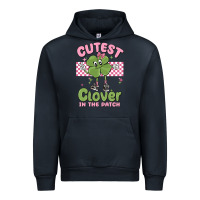 Navy cutest clover in the patch Urban Hoodie - MaliasSmallBusiness