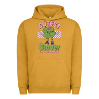 Pigment Peanut Butter cutest clover in the patch Urban Hoodie - MaliasSmallBusiness
