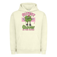 Pigment Pistachio cutest clover in the patch Urban Hoodie - MaliasSmallBusiness