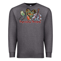 Charcoal Heather respiratory therapist Premium Sweatshirt - RacoonDesign