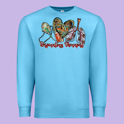 Respiratory Therapist Premium Sweatshirt Designed By Racoondesign