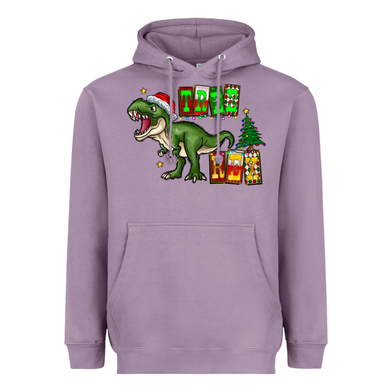 Tree Rex Heavyweight Hoodie by CowhideDigitalArt | Teevron