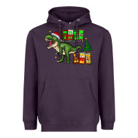 Plum tree rex Heavyweight Hoodie - CowhideDigitalArt