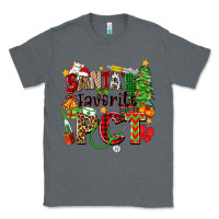 Charcoal Heather santa's favorite pct Classic Tee - Zillion Design Studio
