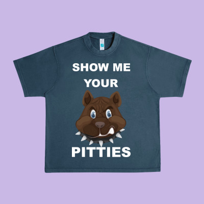 Show Me Your Pitties Urban Heavy Tee Designed By Bettercallsaul