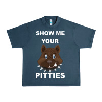 Midnight Navy Show Me Your pitties Urban Heavy Tee - Bettercallsaul