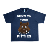 Navy Show Me Your pitties Urban Heavy Tee - Bettercallsaul