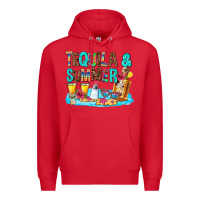 Red tequila and summmer Premium Hoodie - AdoDesignShop