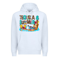 White tequila and summmer Premium Hoodie - AdoDesignShop