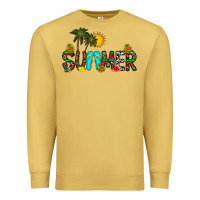 Antique Gold summer Premium Sweatshirt - CowhideDigitalArt