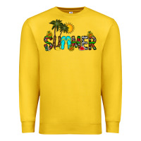 Lemon summer Premium Sweatshirt - CowhideDigitalArt