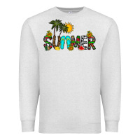 Oatmeal Heather summer Premium Sweatshirt - CowhideDigitalArt
