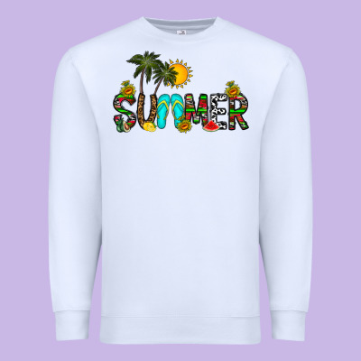 Summer Premium Sweatshirt Designed By Cowhidedigitalart