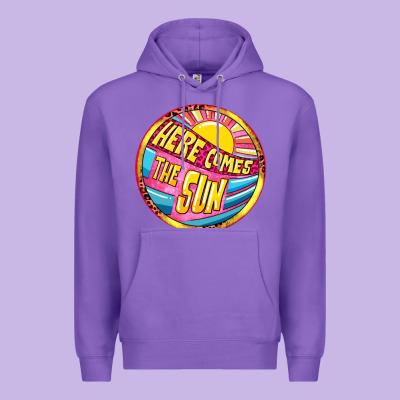 Here Comes The Sun Premium Hoodie Designed By Nancycooperartshop