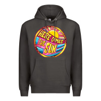Smoke Here comes the sun Premium Hoodie - NancyCooperArtShop