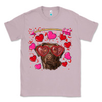Lilac Valentine's day  labrador retriever Classic Tee - RanaPortraitStore