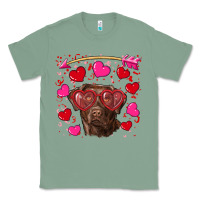 Sage Valentine's day  labrador retriever Classic Tee - RanaPortraitStore