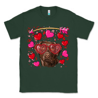 Sports Green Valentine's day  labrador retriever Classic Tee - RanaPortraitStore