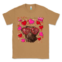 Toasted Coconut Valentine's day  labrador retriever Classic Tee - RanaPortraitStore