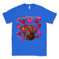 True Royal Valentine's day  labrador retriever Classic Tee - RanaPortraitStore