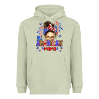 Matcha All American mama Heavyweight Hoodie - Neo Western