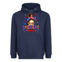 Navy All American mama Heavyweight Hoodie - Neo Western