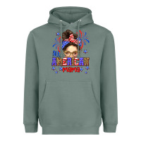 All American Mama Heavyweight Hoodie | Teevron