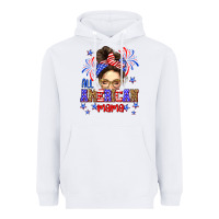 White All American mama Heavyweight Hoodie - Neo Western