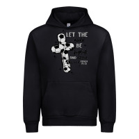 Black soccer Urban Hoodie - MaliasSmallBusiness