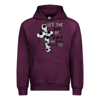 Mauve Wine soccer Urban Hoodie - MaliasSmallBusiness