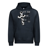Navy soccer Urban Hoodie - MaliasSmallBusiness