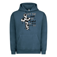 Pigment Midnight Navy soccer Urban Hoodie - MaliasSmallBusiness