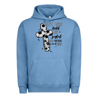 Pigment Pebble Blue soccer Urban Hoodie - MaliasSmallBusiness