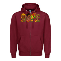 Hope Afro Zipper Hoodie | Teevron