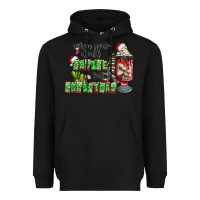 Black when your  dead insıde but is christmas Heavyweight Hoodie - CowhideDigitalArt