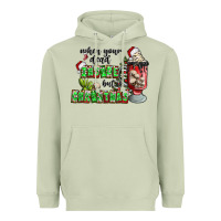 Matcha when your  dead insıde but is christmas Heavyweight Hoodie - CowhideDigitalArt