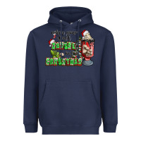 Navy when your  dead insıde but is christmas Heavyweight Hoodie - CowhideDigitalArt