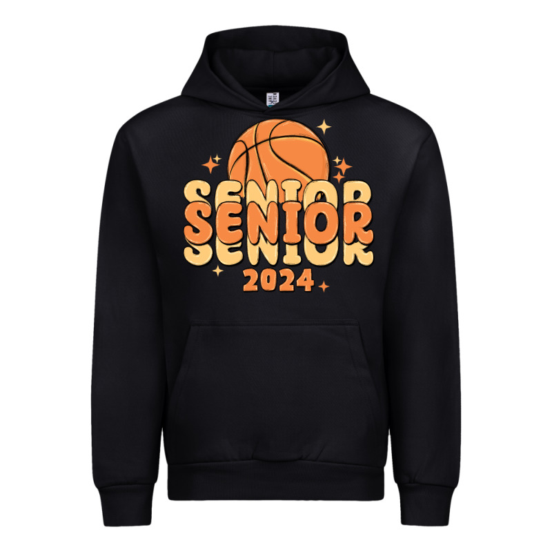Basketball Senior 2024 Urban Hoodie by MaliasSmallBusiness | Teevron