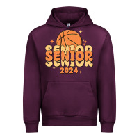 Mauve Wine basketball senior 2024 Urban Hoodie - MaliasSmallBusiness