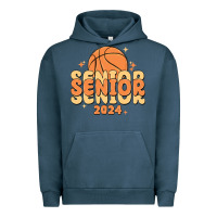 Pigment Midnight Navy basketball senior 2024 Urban Hoodie - MaliasSmallBusiness