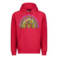 Cardinal mardi gras rainbow Premium Hoodie - Jasminsmagicworld