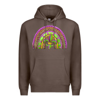 Coffee mardi gras rainbow Premium Hoodie - Jasminsmagicworld