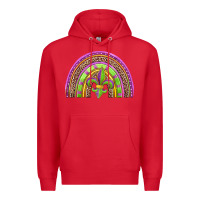 Red mardi gras rainbow Premium Hoodie - Jasminsmagicworld