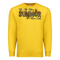 Lemon take me where summer never ends Premium Sweatshirt - CowhideDigitalArt