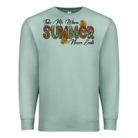 Seafoam take me where summer never ends Premium Sweatshirt - CowhideDigitalArt
