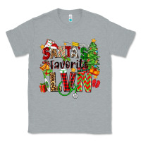 Heather Grey santa's favorite lvn Classic Tee - Zillion Design Studio