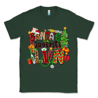 Sports Green santa's favorite lvn Classic Tee - Zillion Design Studio