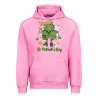 Fuchsia Pink happy st. patrick's day Urban Hoodie - MaliasSmallBusiness