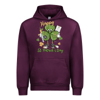 Mauve Wine happy st. patrick's day Urban Hoodie - MaliasSmallBusiness